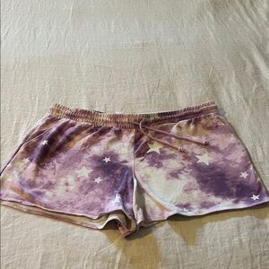 Wildfox Lavender Tie-Dye Pants